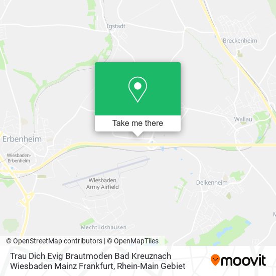 Trau Dich Evig Brautmoden Bad Kreuznach Wiesbaden Mainz Frankfurt map