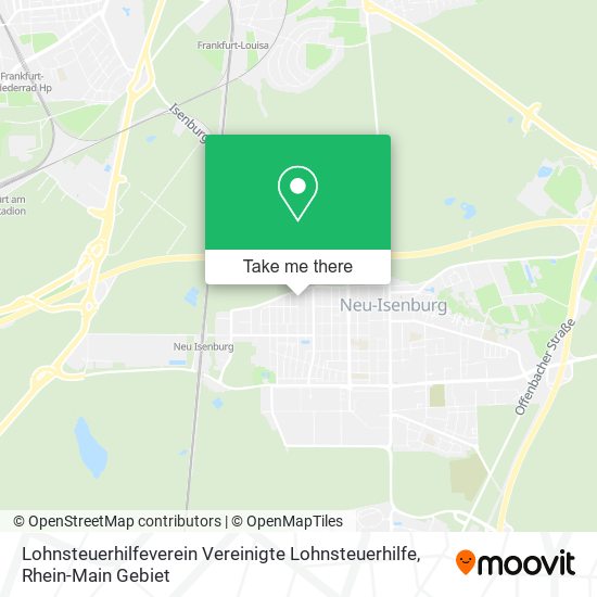 Lohnsteuerhilfeverein Vereinigte Lohnsteuerhilfe map