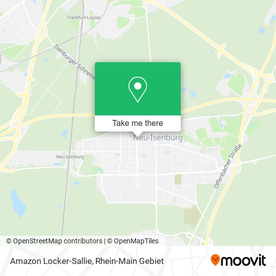 Карта Amazon Locker-Sallie