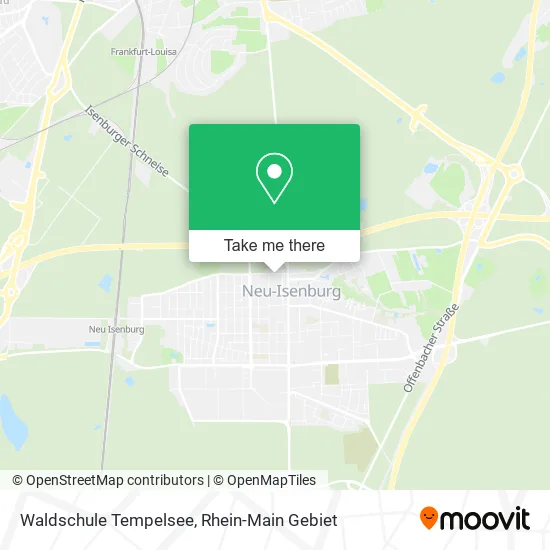 Карта Waldschule Tempelsee