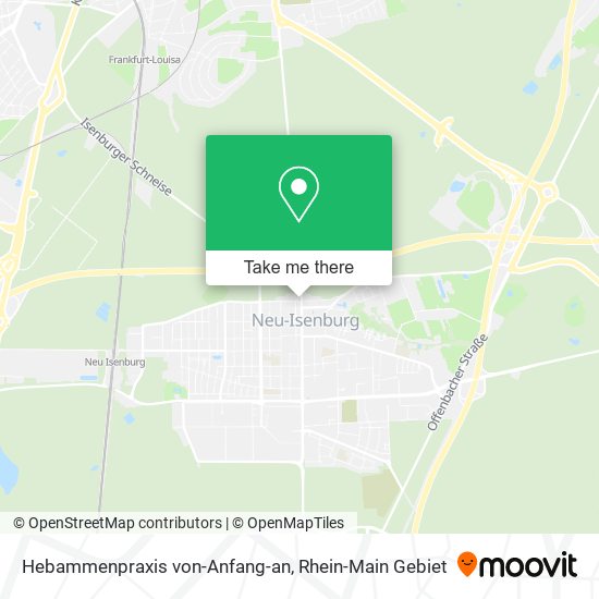Карта Hebammenpraxis von-Anfang-an