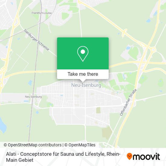 Alati - Conceptstore für Sauna und Lifestyle map