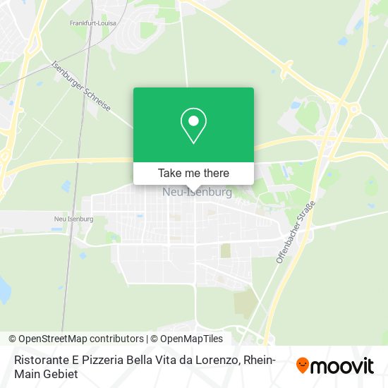 Ristorante E Pizzeria Bella Vita da Lorenzo map
