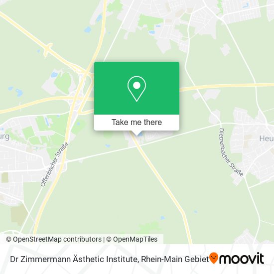 Dr Zimmermann Ästhetic Institute map