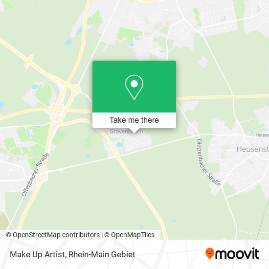Карта Make Up Artist