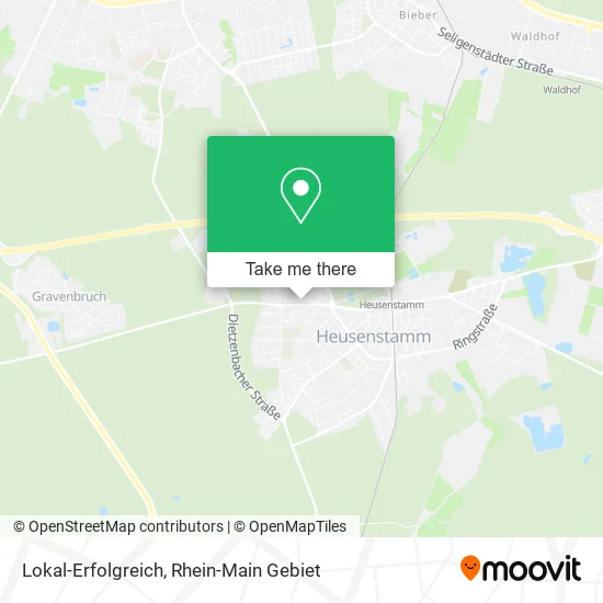 Карта Lokal-Erfolgreich