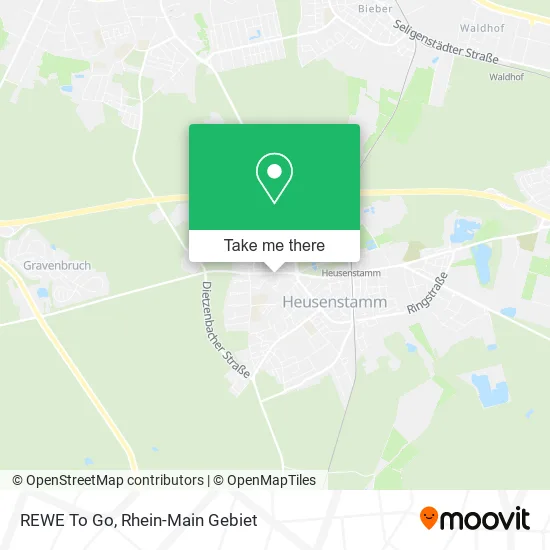 Карта REWE To Go