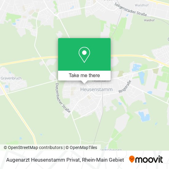 Augenarzt Heusenstamm Privat map