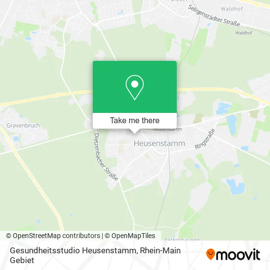 Карта Gesundheitsstudio Heusenstamm