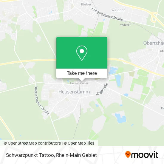 Карта Schwarzpunkt Tattoo