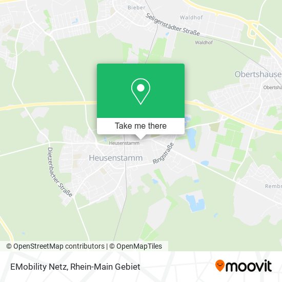 Карта EMobility Netz