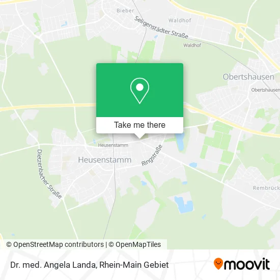 Карта Dr. med. Angela Landa