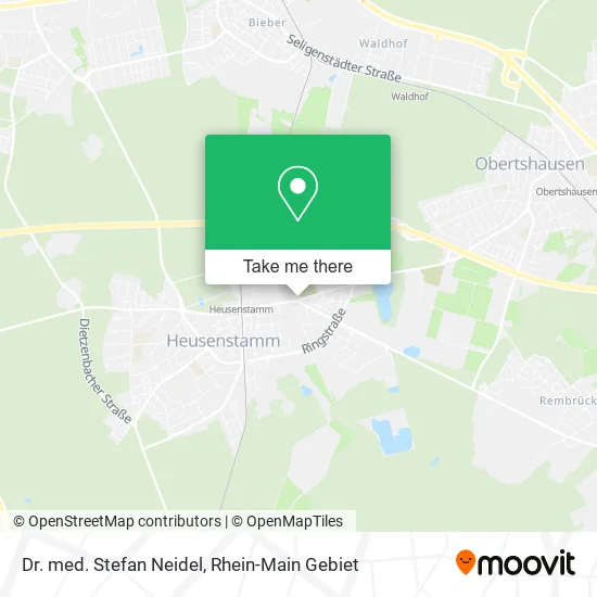 Карта Dr. med. Stefan Neidel