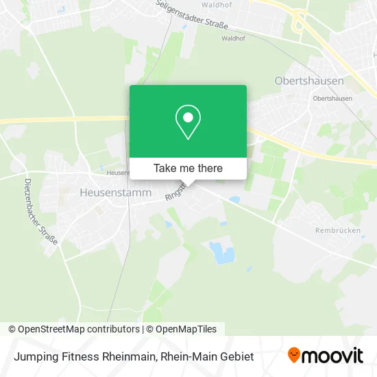 Карта Jumping Fitness Rheinmain