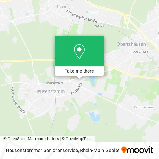 Карта Heusenstammer Seniorenservice