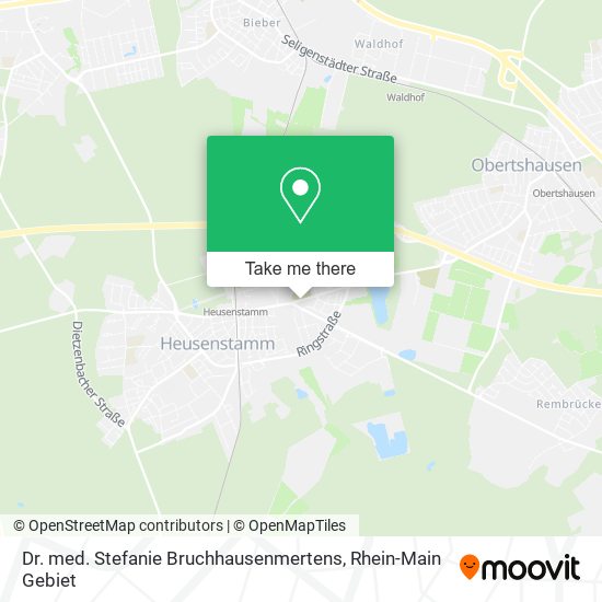 Dr. med. Stefanie Bruchhausenmertens map