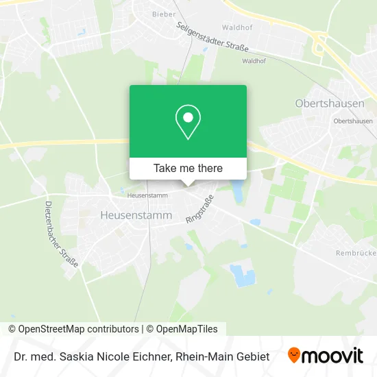 Карта Dr. med. Saskia Nicole Eichner