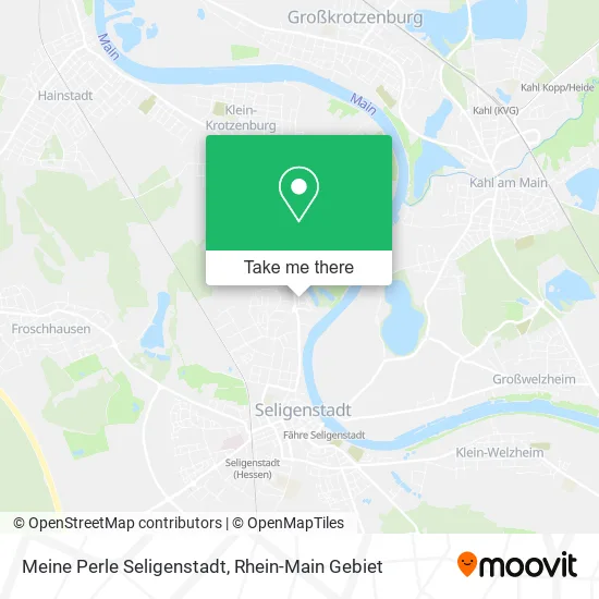 Карта Meine Perle Seligenstadt