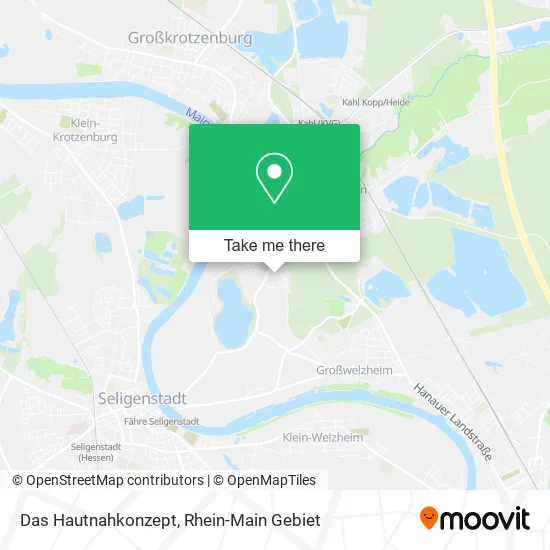Карта Das Hautnahkonzept