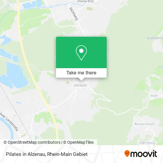 Карта Pilates in Alzenau