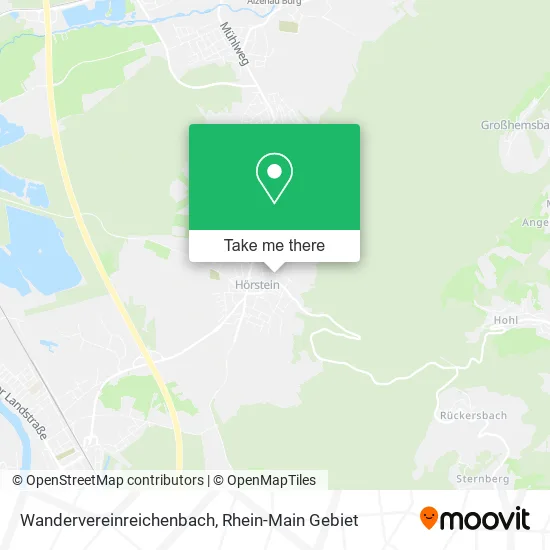 Карта Wandervereinreichenbach