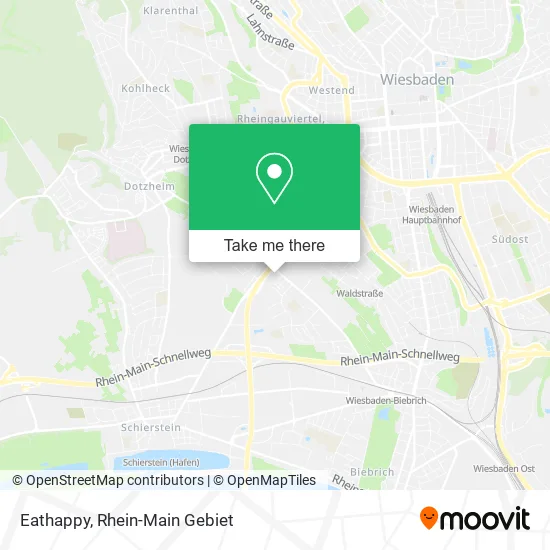 Карта Eathappy