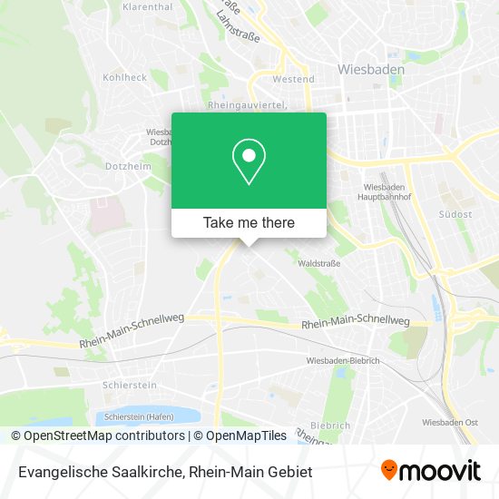 Evangelische Saalkirche map