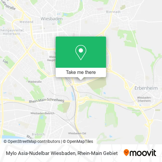 Карта Mylo Asia-Nudelbar Wiesbaden