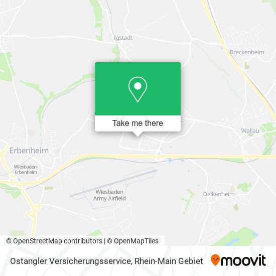 Ostangler Versicherungsservice map