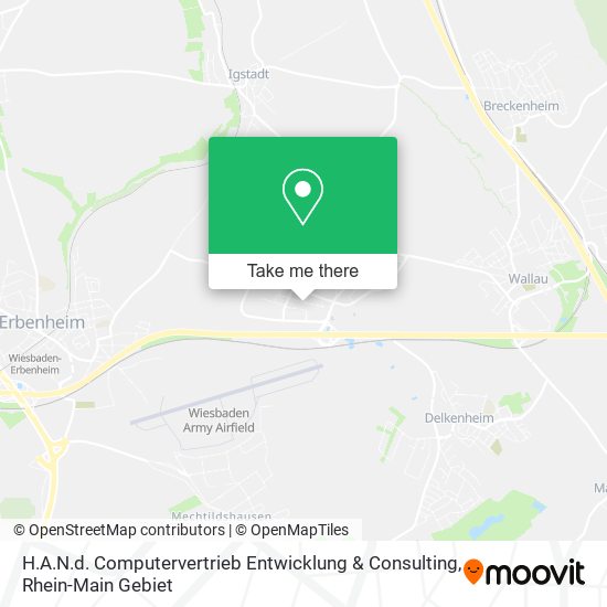 H.A.N.d. Computervertrieb Entwicklung & Consulting map