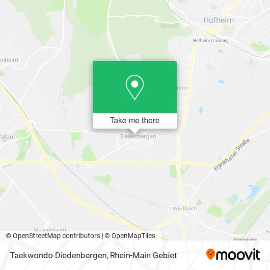 Карта Taekwondo Diedenbergen