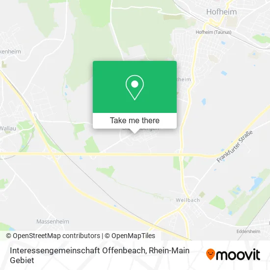 Карта Interessengemeinschaft Offenbeach