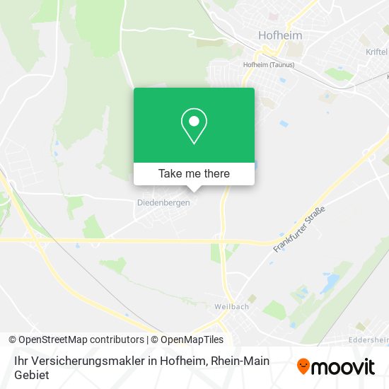 Ihr Versicherungsmakler in Hofheim map