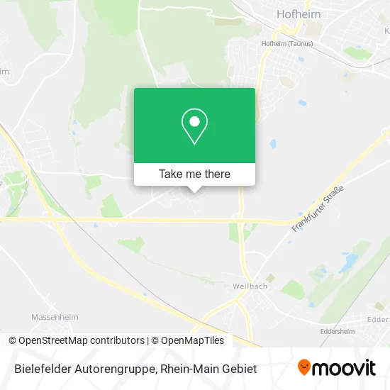 Карта Bielefelder Autorengruppe