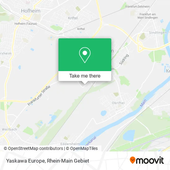 Карта Yaskawa Europe