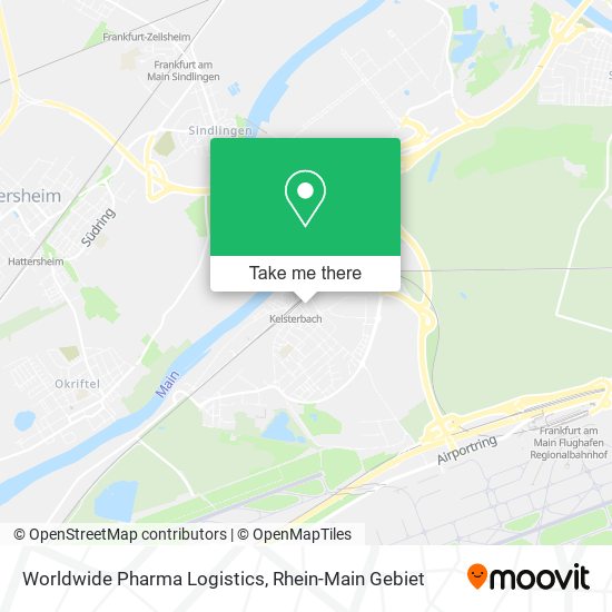 Worldwide Pharma Logistics map