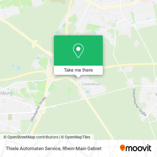 Карта Thiele Automaten Service