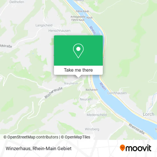 Карта Winzerhaus
