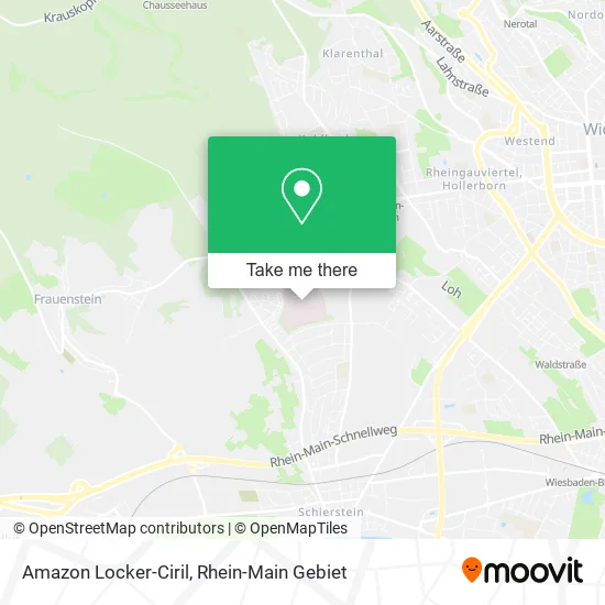 Amazon Locker-Ciril map