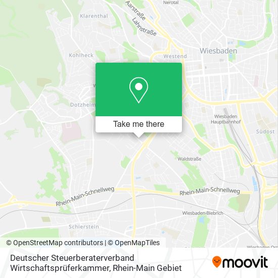 Deutscher Steuerberaterverband Wirtschaftsprüferkammer map