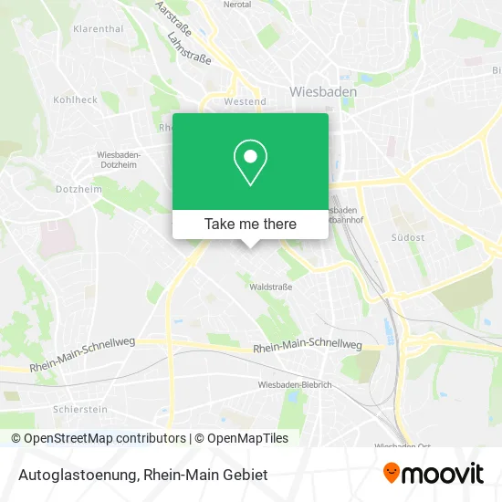 Карта Autoglastoenung