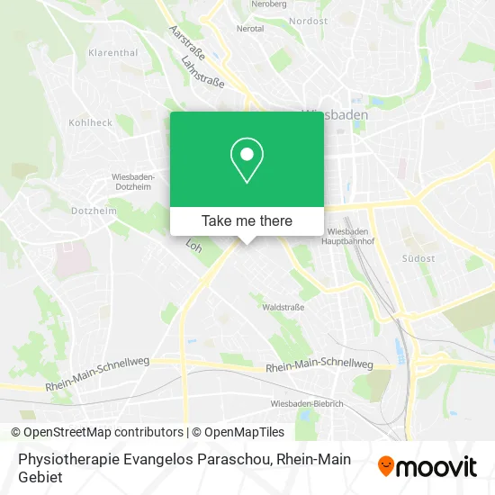 Карта Physiotherapie Evangelos Paraschou