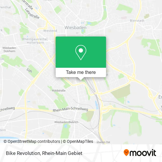 Карта Bike Revolution