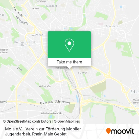 Карта Moja e.V. - Verein zur Förderung Mobiler Jugendarbeit