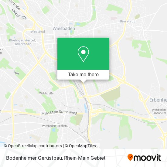 Bodenheimer Gerüstbau map