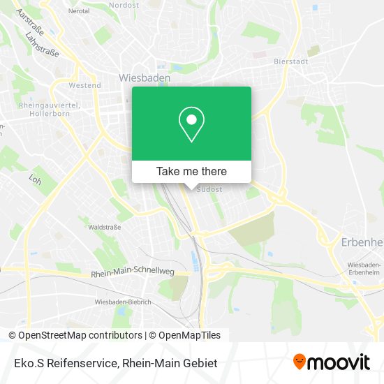 Карта Eko.S Reifenservice