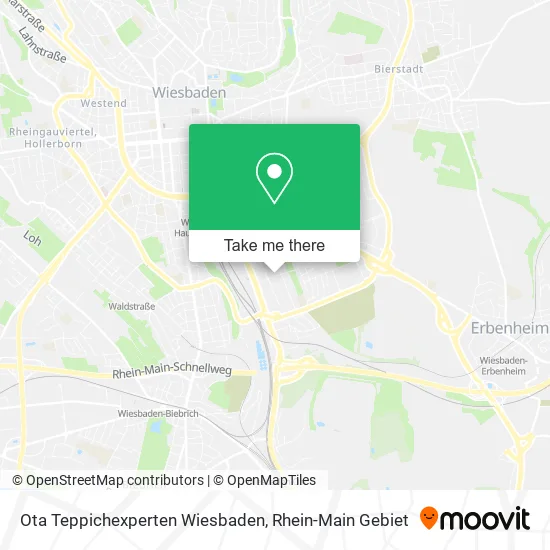 Карта Ota Teppichexperten Wiesbaden