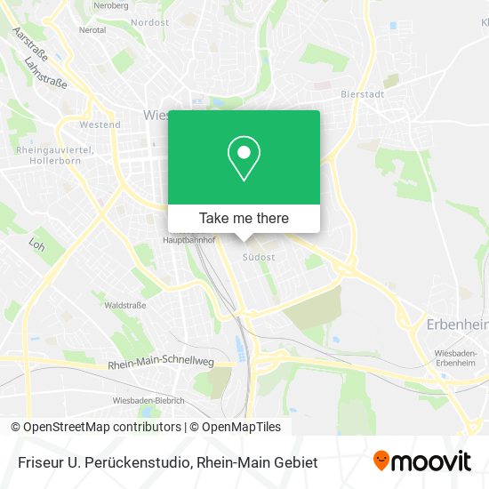 Friseur U. Perückenstudio map