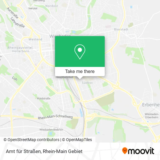 Карта Amt für Straßen