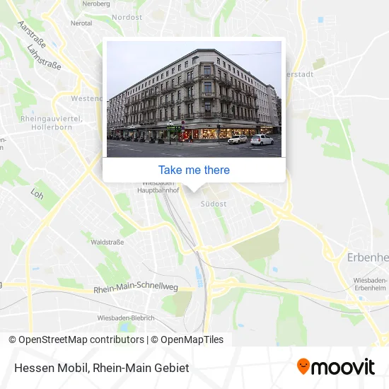 Карта Hessen Mobil